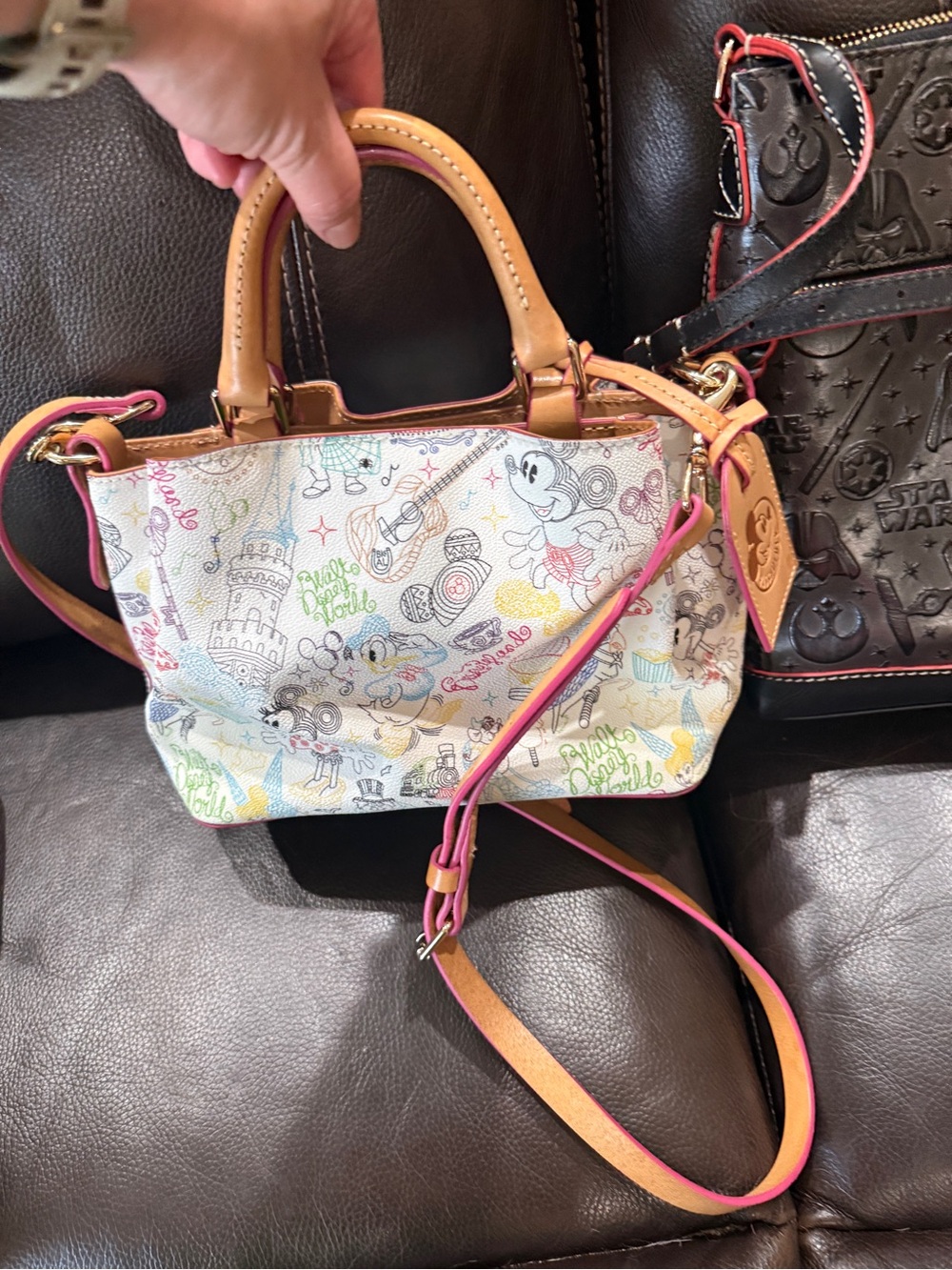 Lot of 3️⃣Disney Star Wars Passholder Dooney & Bourke Purses - Picture 6 of 9